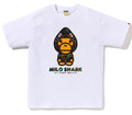 A BATHING APE 1ST CAMO MILO SHARK FZH TEE