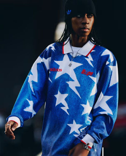 A BATHING APE BAPE x ADIDAS World Cup Pack L/S STA JERSEY