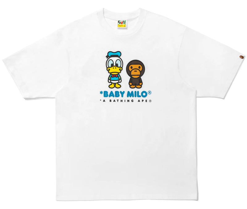 A BATHING APE BAPE x DISNEY DONALD DUCK BABY MILO RELAXED FIT TEE