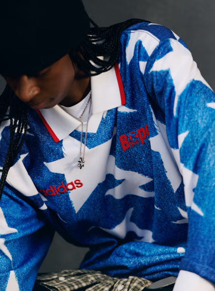 A BATHING APE BAPE x ADIDAS World Cup Pack L/S STA JERSEY