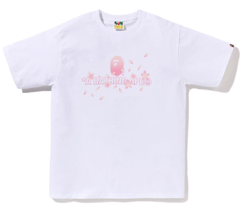 A BATHING APE SAKURA LOGO TEE