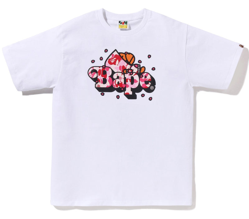 A BATHING APE ABC SAKURA CAMO MILO ON BAPE TEE