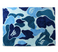 A BATHING APE ABC CAMO BIG RUG MAT