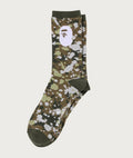 A BATHING APE SPLASH CAMO SOCKS