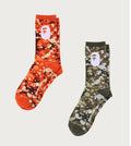 A BATHING APE SPLASH CAMO SOCKS