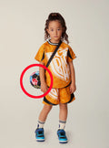 A BATHING APE BAPE KIDS ABC CAMO MILO SOCCER BALL SHOULDER BAG