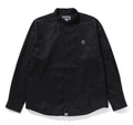 A BATHING APE TONAL SOLID CAMO POCKET SHIRT