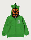 A BATHING APE BAPE KIDS BABY MILO FRIENDS ZIP HOODIE