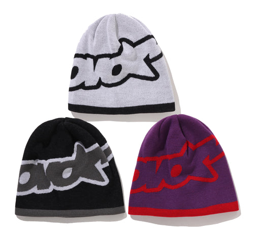 A BATHING APE BAPE x OVO JACQUARD OVO STA LOGO BEANIE
