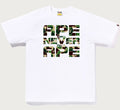 A BATHING APE ABC CAMO ASNKA TEE