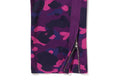 A BATHING APE COLOR CAMO METAL LOGO RELAXED FIT TRACK SWEAT PANTS