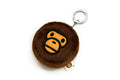A BATHING APE - BABY MILO STORE BABY MILO PLUSH DOLL AIRPODS PRO HOLDER KEYCHAIN ( MINI POUCH KEYCHAIN )
