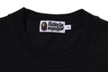 A BATHING APE BAPE LOGO INSIDE OUT RELAXED FIT TEE