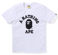 A BATHING APE Ladies' COLLEGE CRYSTAL STONE STA TEE