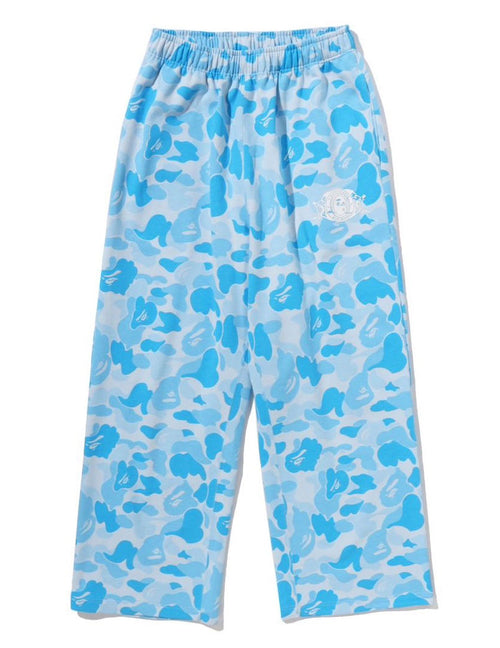 A BATHING APE ICY BAPE ABC CAMO RELAXED FIT SWEAT PANTS