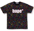 A BATHING APE NEON CAMO BAPE TEE