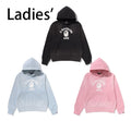 A BATHING APE Ladies' VINTAGE WASHED COLLEGE PULLOVER HOODIE
