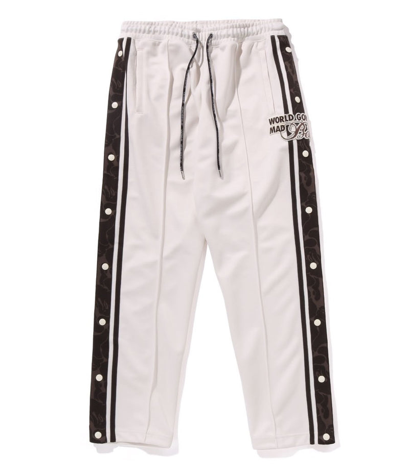 A BATHING APE JERSEY TRACK PANTS