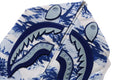 A BATHING APE PLAM TREE CAMO RELAXED FIT SHARK FULL ZIP HOODIE