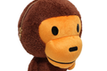 A BATHING APE BABY MILO PLUSH DOLL 2WAY SHOULDER BAG