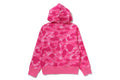 A BATHING APE Ladies' COLOR CAMO BUSY WORKS PULLOVER HOODIE