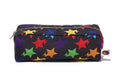 A BATHING APE STA PATTERN FLIGHT POUCH