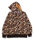 A BATHING APE BAPE THINK 1ST ANNIV. SHARK FULL ZIP HOODIE