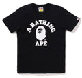 A BATHING APE Ladies' COLLEGE CRYSTAL STONE STA TEE