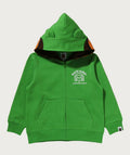 A BATHING APE BAPE KIDS BABY MILO FRIENDS ZIP HOODIE
