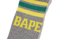 A BATHING APE BAPE STRIPE SOCKS 1L80184002