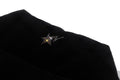 A BATHING APE Ladies' CRYSTAL STONE BAPE LOGO VELOUR DOWN JACKET