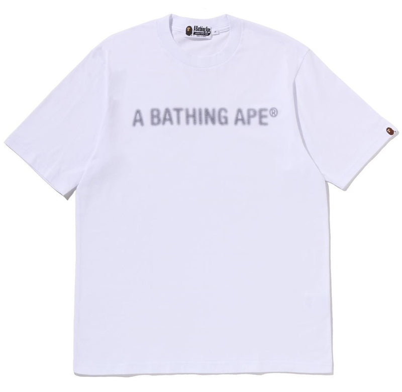 A BATHING APE HEAVY WASH BATHING APE SHRUNK FIT TEE