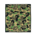 A BATHING APE ABC CAMO WASH TOWEL