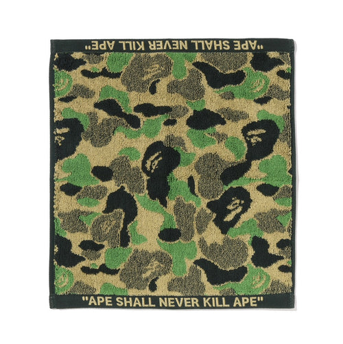 A BATHING APE ABC CAMO WASH TOWEL