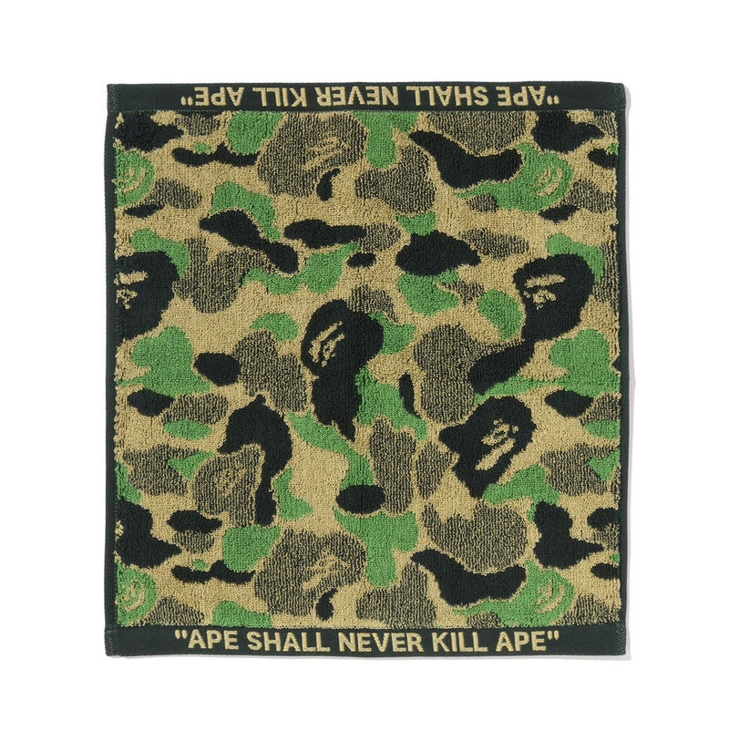 A BATHING APE ABC CAMO WASH TOWEL
