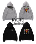 A BATHING APE BAPE STORE KYOTO BABY MILO SAMURAI FULL ZIP HOODIE KYOTO LIMITED