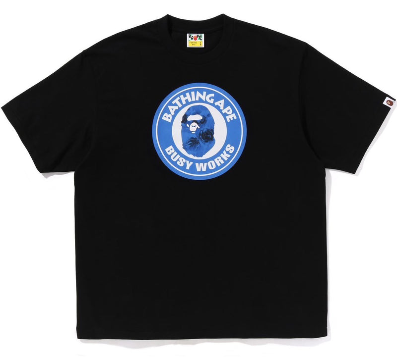 A BATHING APE FLORAL SOLID CAMO BUSY WORKS RELAXED FIT TEE