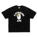 A BATHING APE BAPE x SPOTIFY BY CENTRAL CEE COLLEGE RELAXED FIT TEE
