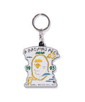 A BATHING APE JAPAN SOUVENIR RUBBER KEYCHAIN