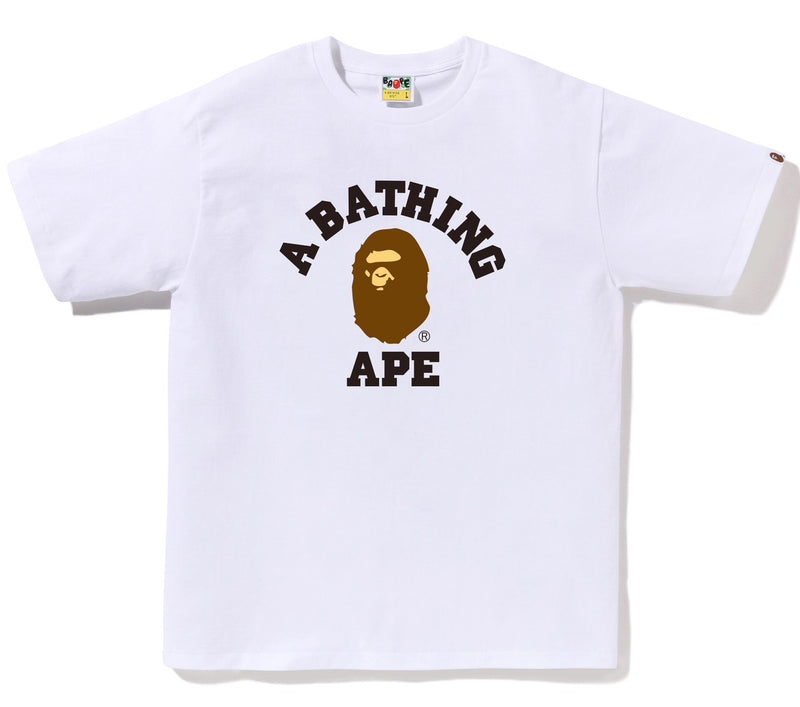 A BATHING APE COLLEGE TEE