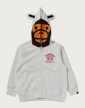 A BATHING APE BAPE KIDS BABY MILO FRIENDS ZIP HOODIE