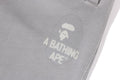 A BATHING APE HEAVY WASHED SWEAT PANTS