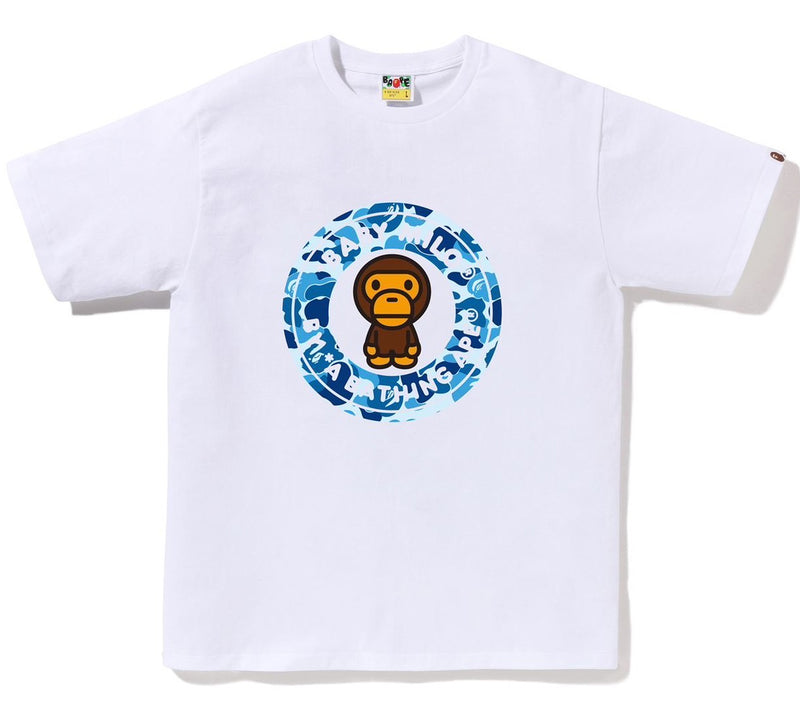 A BATHING APE ABC CAMO MILO BUSY WORKS TEE