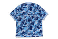 A BATHING APE ABC CAMO PILE JACQUARD RELAXED FIT POLO SHIRT