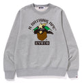 A BATHING APE BAPE STORE KYOTO SAMURAI CREWNECK SWEAT SHIRT KYOTO LIMITED
