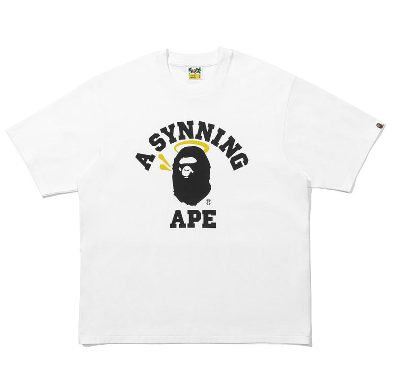 A BATHING APE BAPE x SPOTIFY BY CENTRAL CEE COLLEGE RELAXED FIT TEE