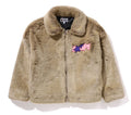 A BATHING APE BAPE x CACTUS JACK x DON TOLIVER FAUX FUR JACKET