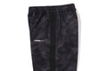 A BATHING APE COLOR CAMO METAL LOGO RELAXED FIT TRACK SWEAT PANTS