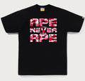 A BATHING APE ABC CAMO ASNKA TEE