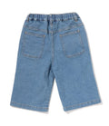 A BATHING APE BAPE KIDS TWIN STA 10 OZ DENIM SHORTS